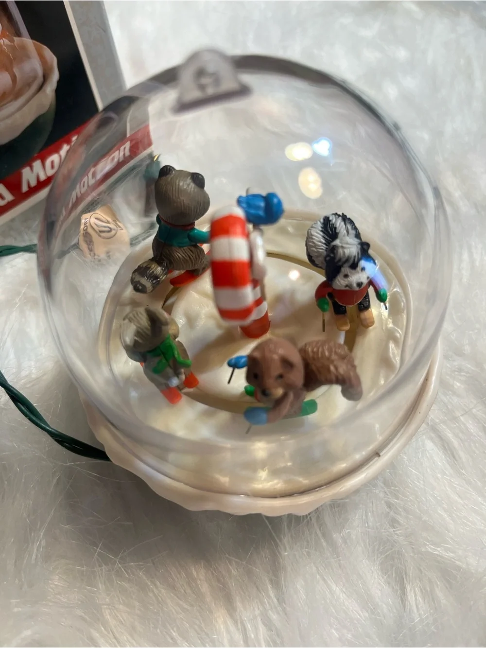 Forest Frolics Holiday Snow Globe